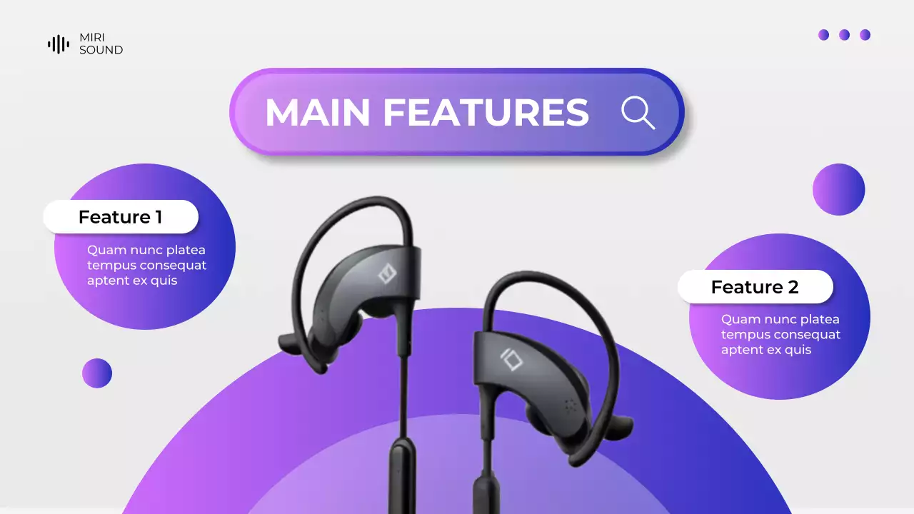 Purple Modern Product Catalogue Presentation