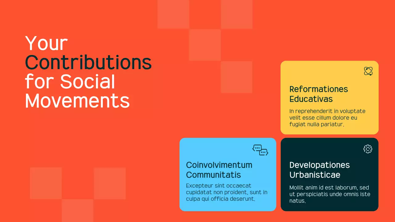 Orange Modern Civil Movements History Presentation