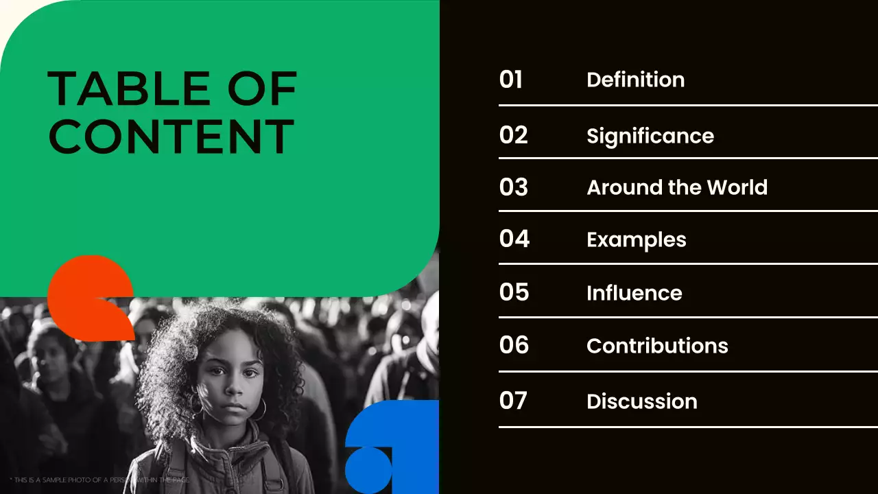 Green Modern Civil Movements History Presentation