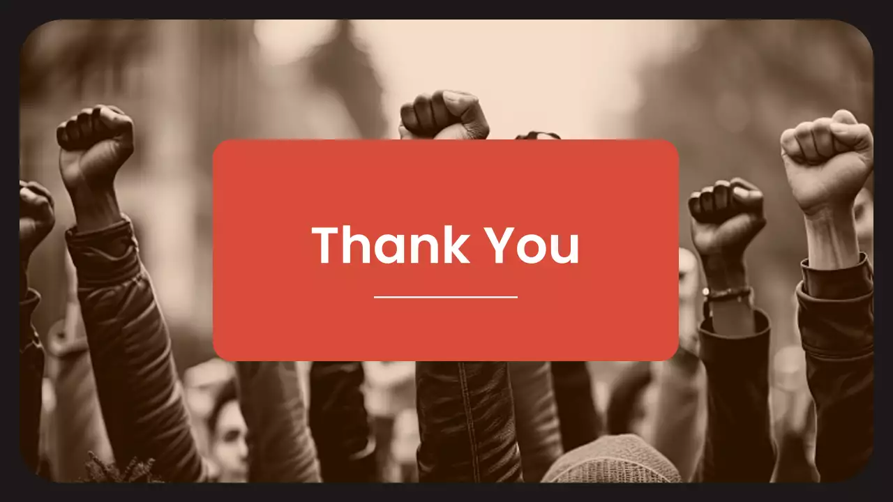 Red Modern Civil Movements History Presentation