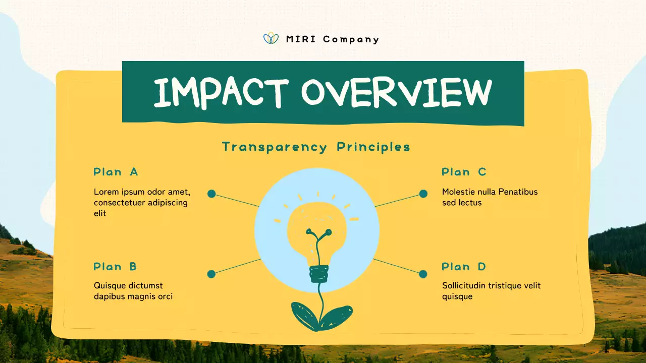 Blue Minimal Non-Profit Guide Presentation