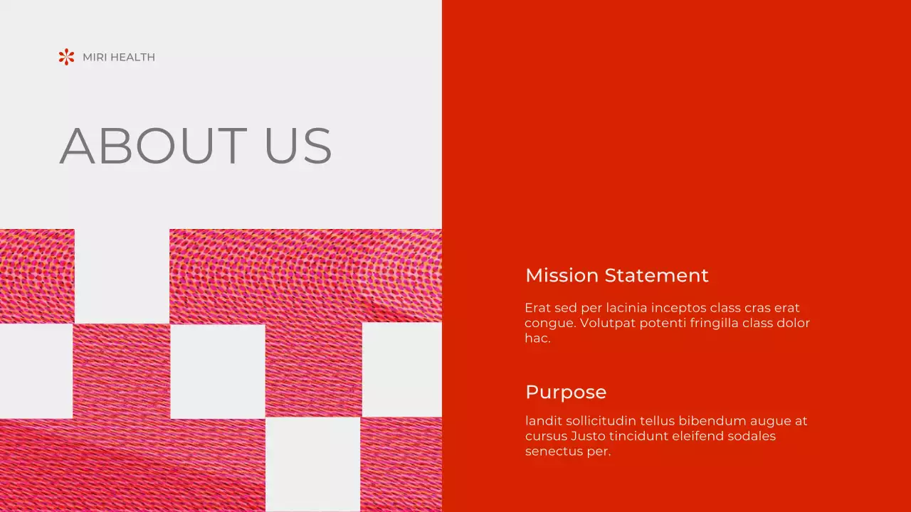 Red Modern Non-Profit Proposal Presentation