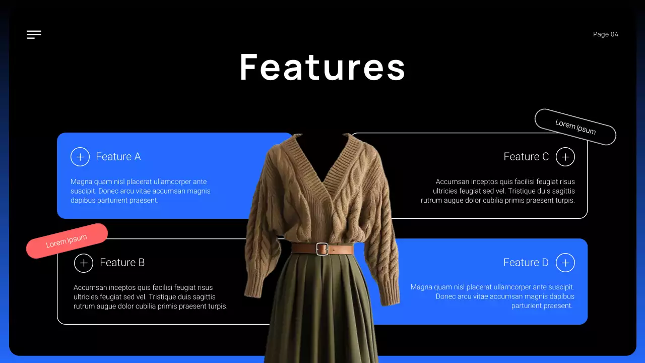 Black Modern Product Catalogue Presentation