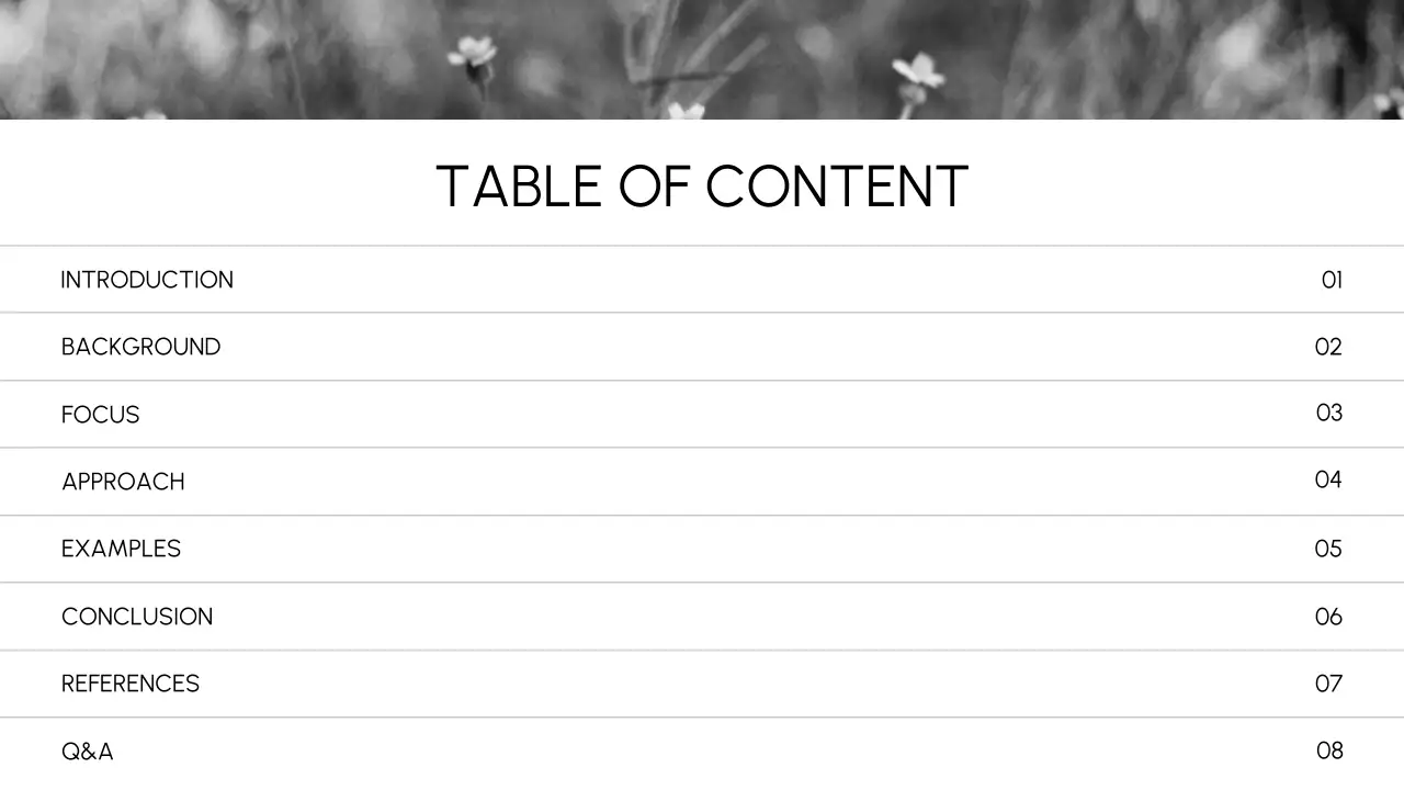 White Minimal Academic Introduction Guide Presentation