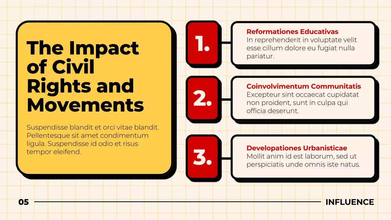 Red Retro Civil Movements History Presentation