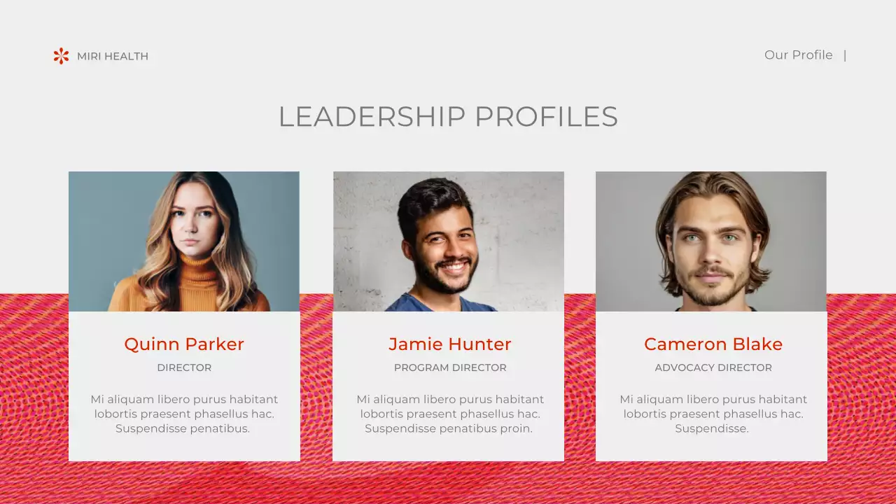 Red Modern Non-Profit Proposal Presentation