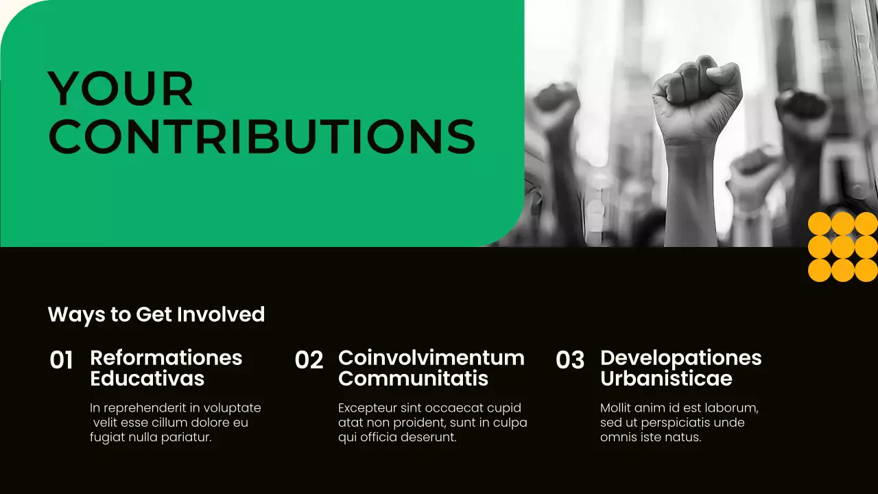 Green Modern Civil Movements History Presentation