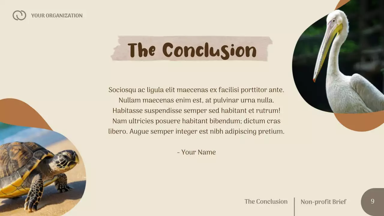 Beige Rustic Non-Profit Proposal Presentation