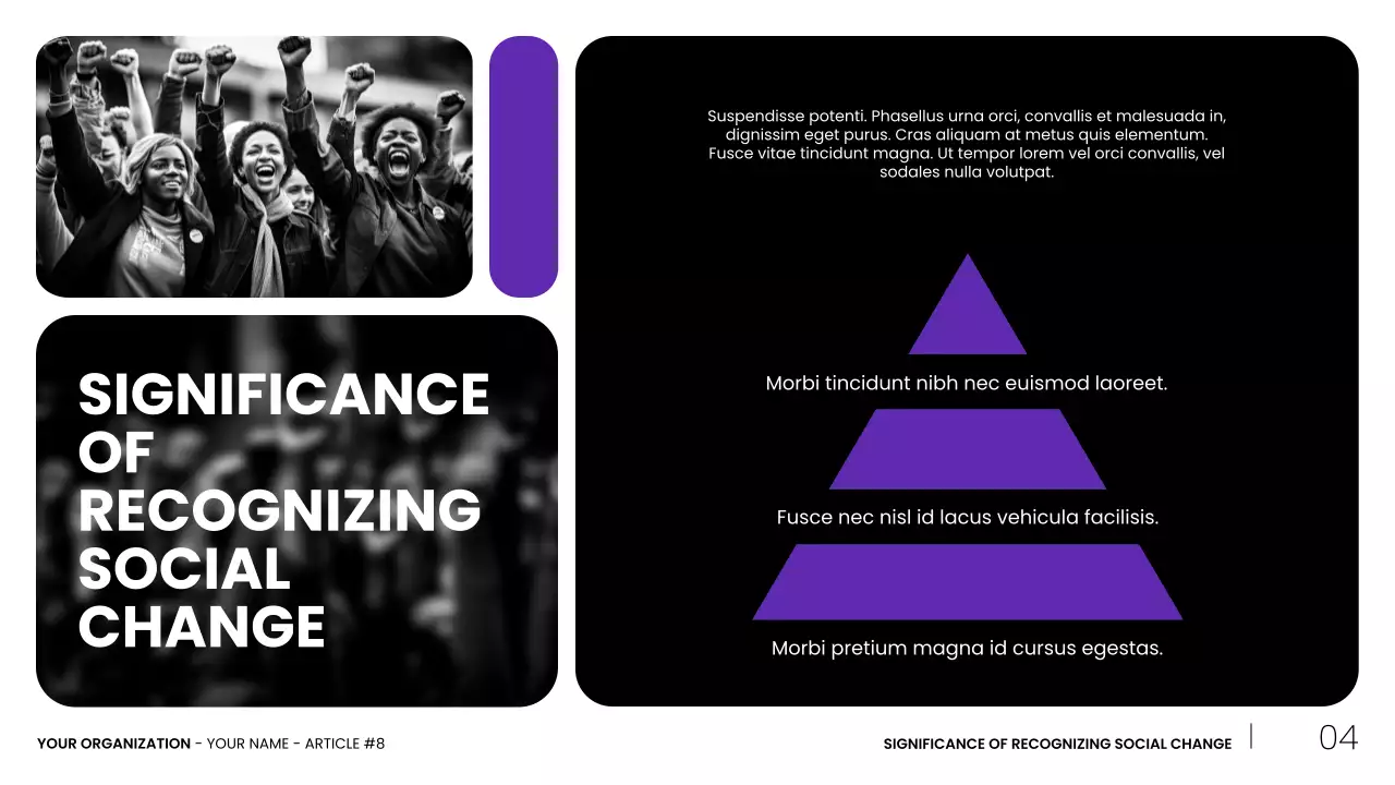 Black Modern Civil Movements History Presentation