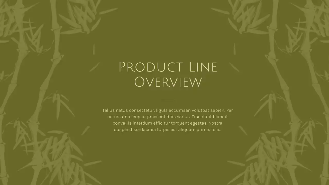 Beige Botanical Product Catalogue Presentation