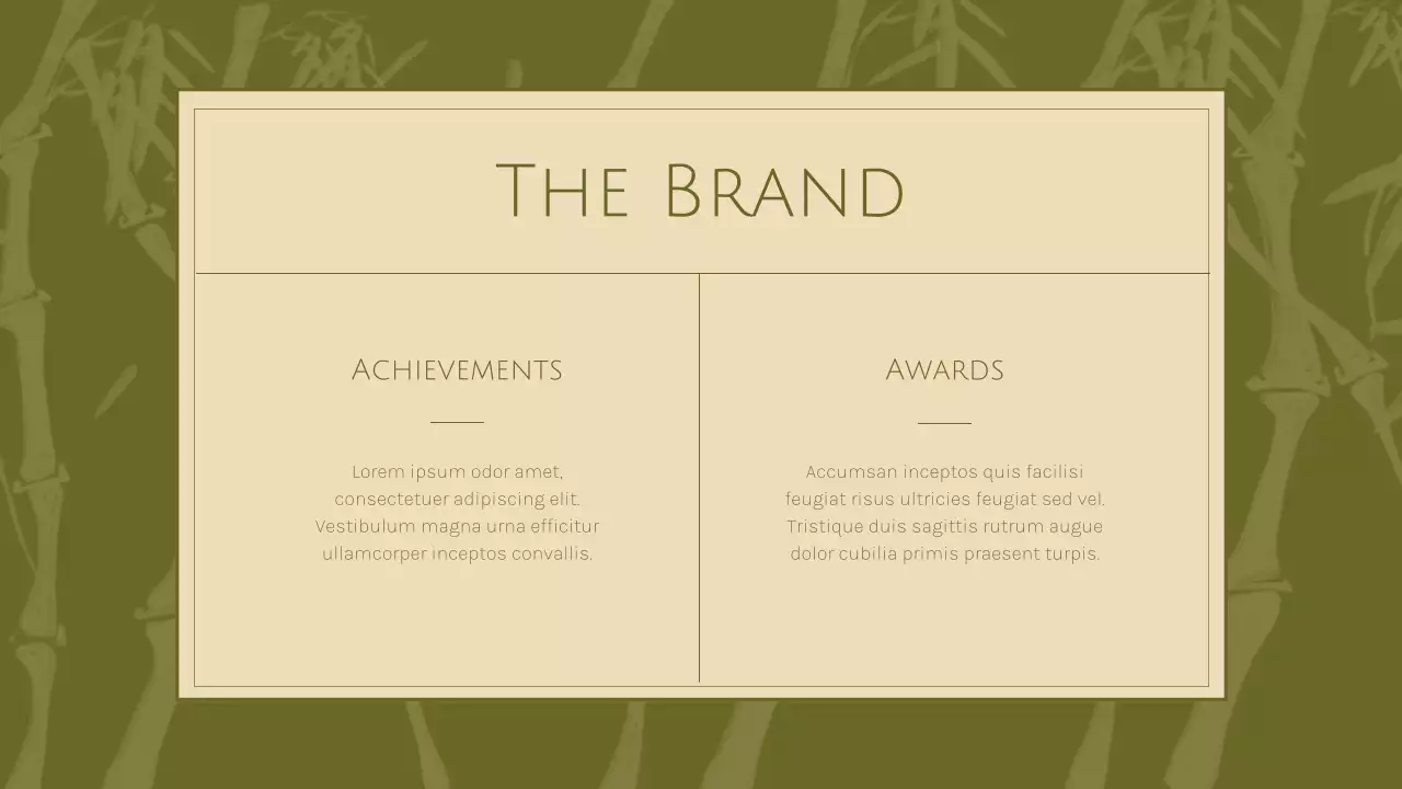 Beige Botanical Product Catalogue Presentation