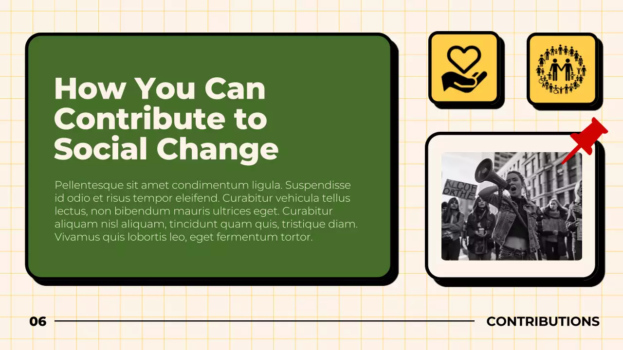 Red Retro Civil Movements History Presentation