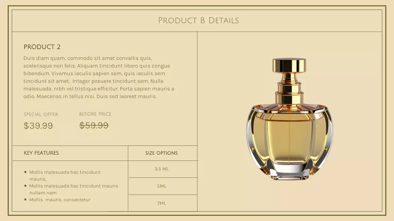 Beige Botanical Product Catalogue Presentation