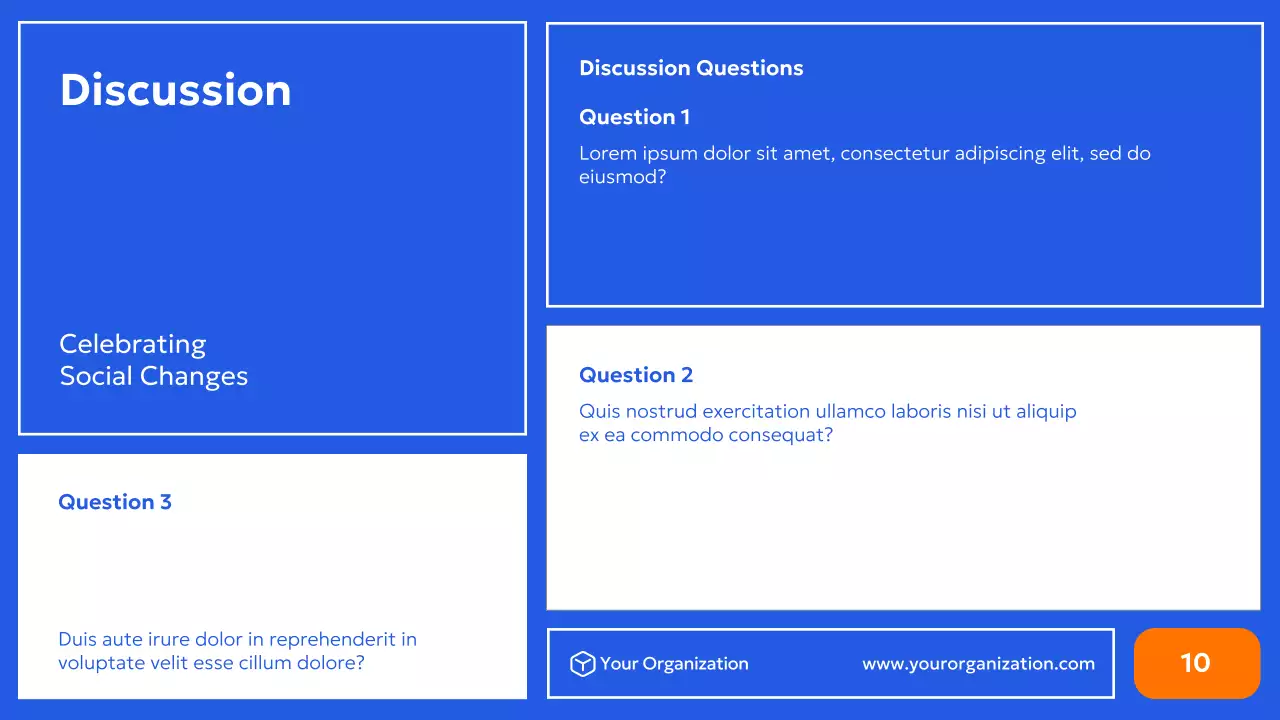 Blue Modern Civil Movements History Presentation