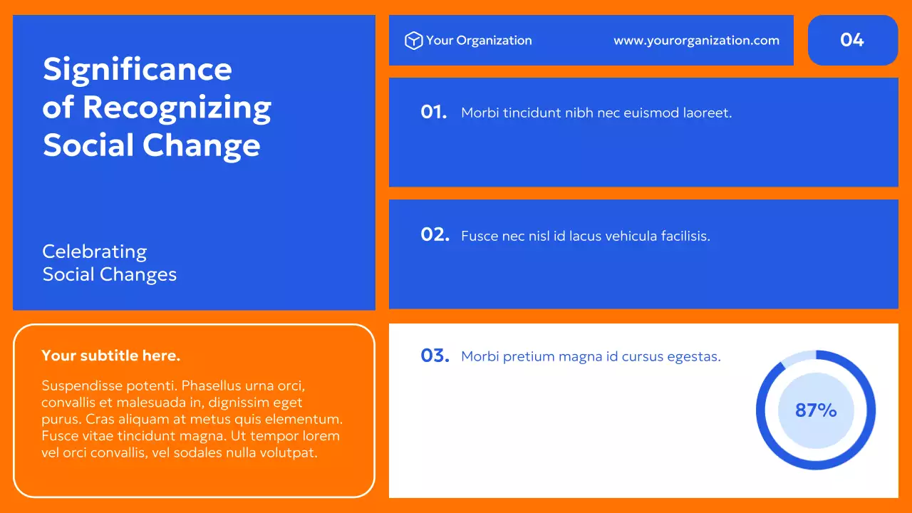 Blue Modern Civil Movements History Presentation