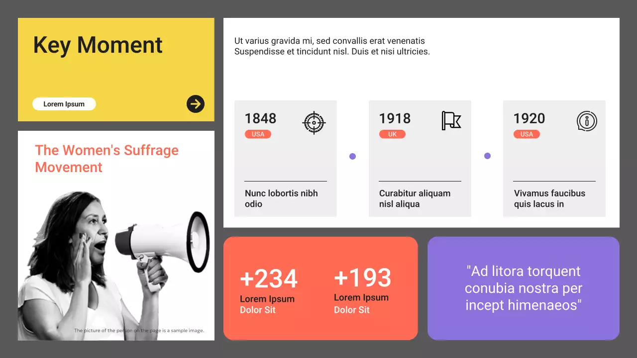 Black Modern Civil Movements History Presentation