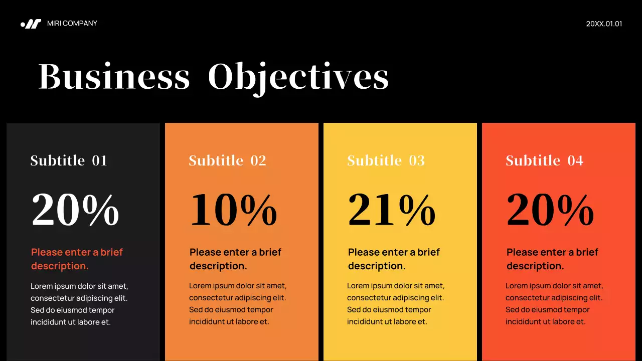 Black Professional Marketing Plan Presentation