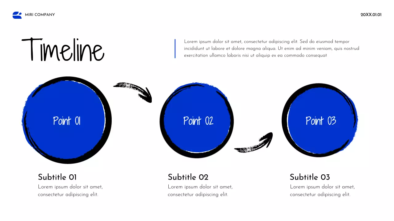 Blue Abstract Campaign Strategy Presentation