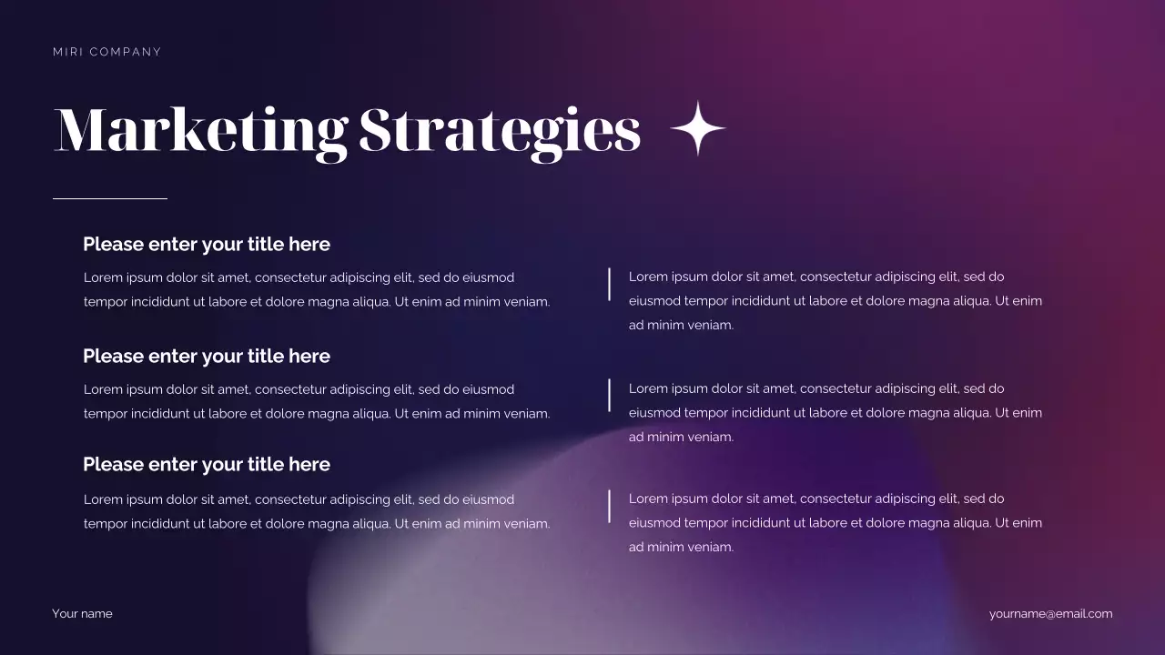 Purple Elegant Marketing Proposal Presentation
