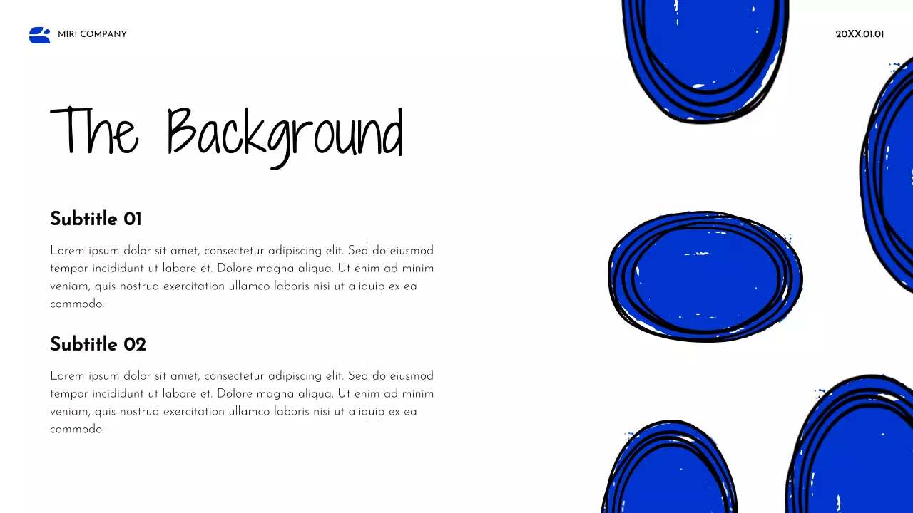 Blue Abstract Campaign Strategy Presentation