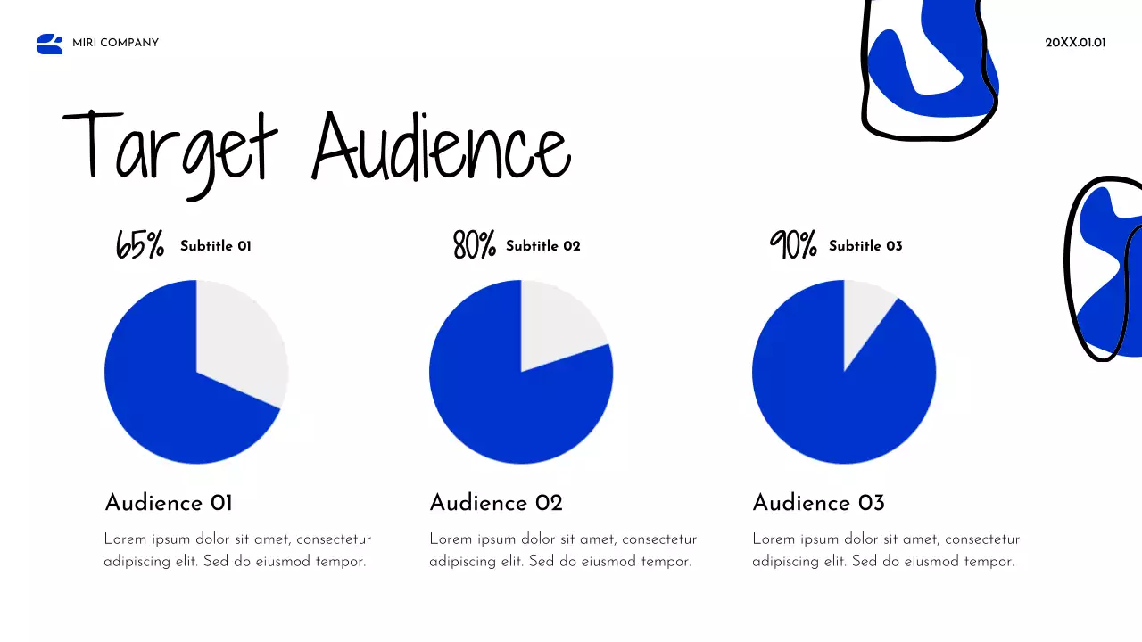 Blue Abstract Campaign Strategy Presentation