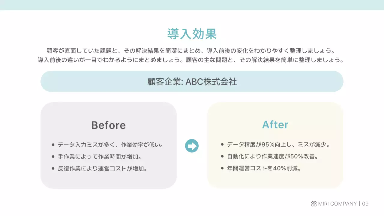 ベージュ モダン サービス 資料 プレゼンテーション