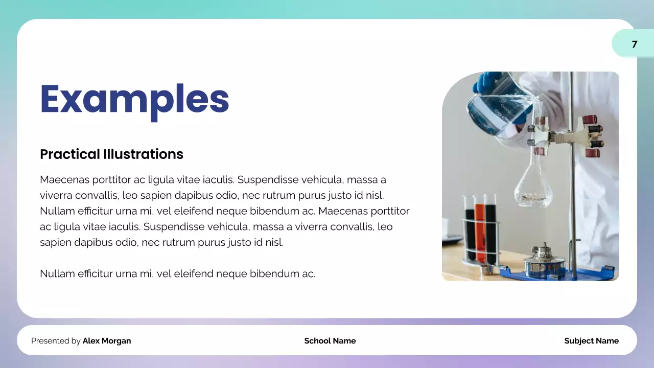 Mint Modern Academic Presentation