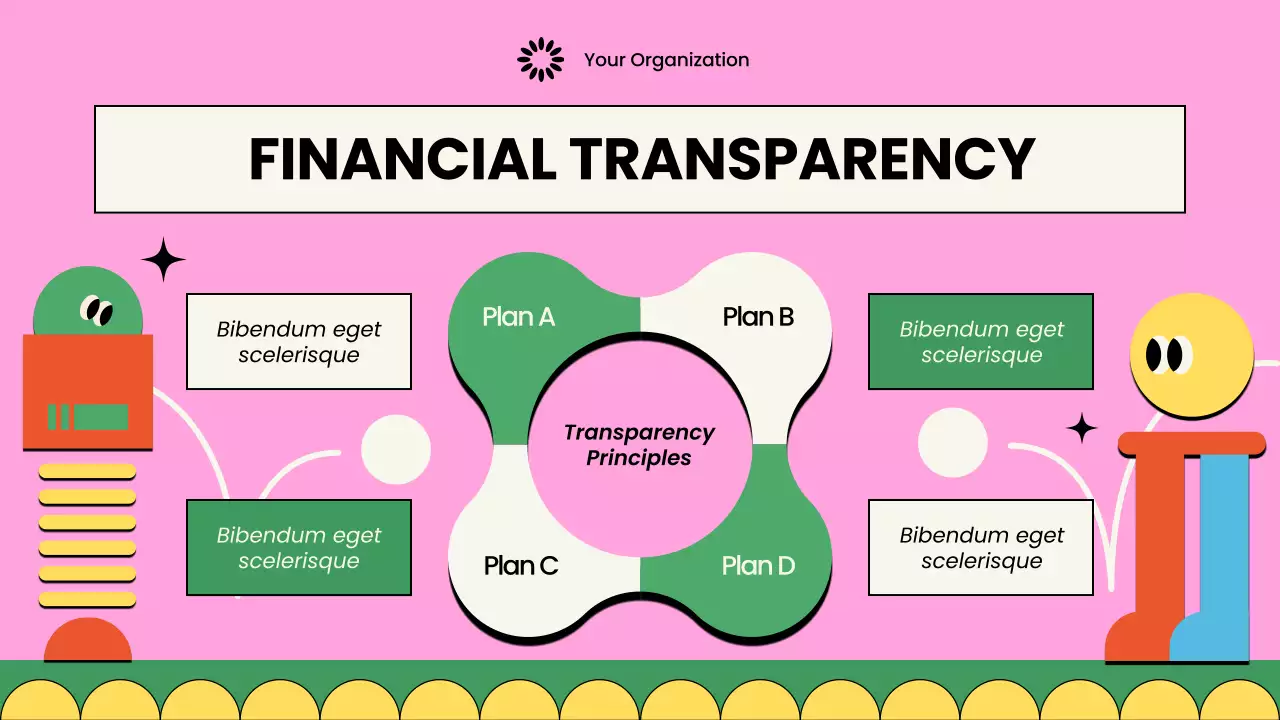 Pink Playful Non-Profit Proposal Presentation