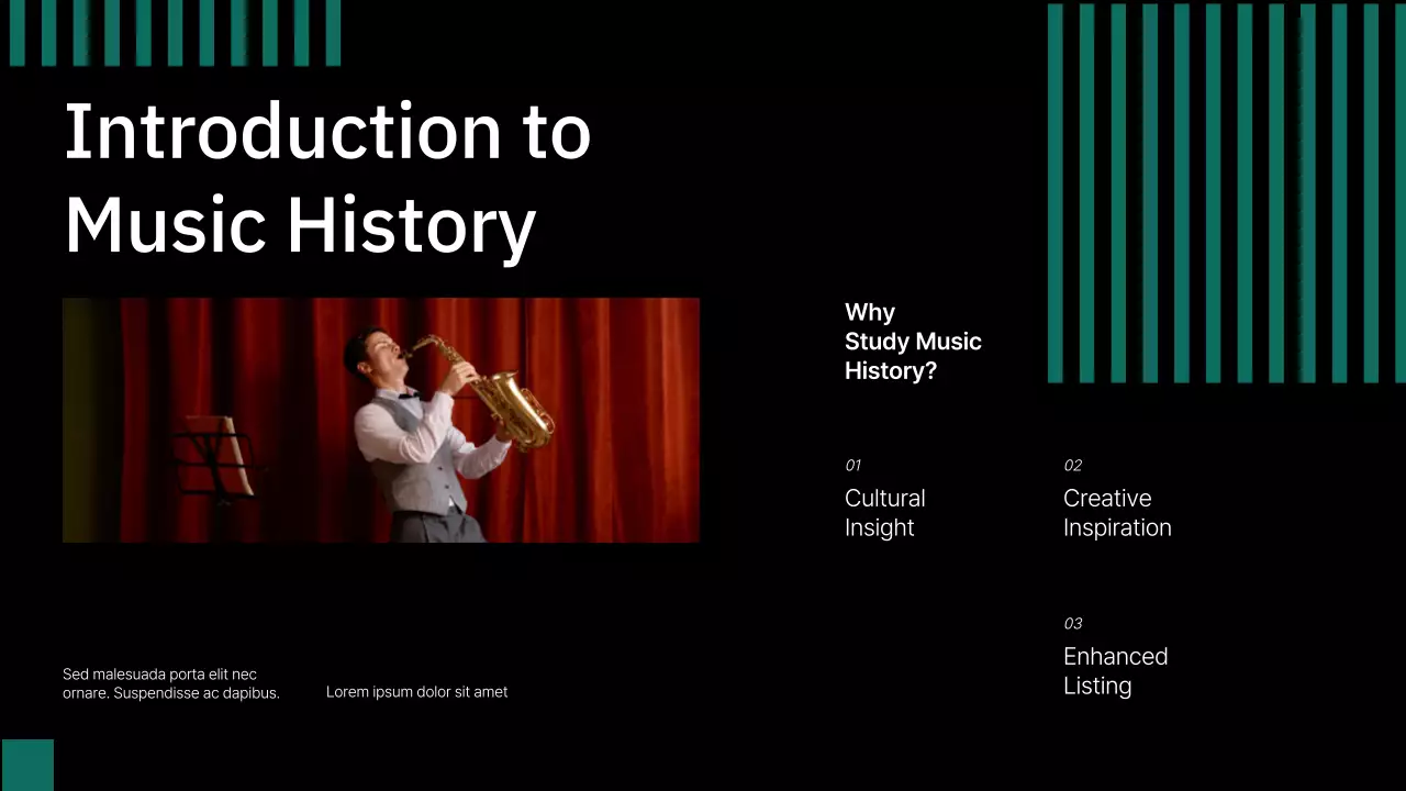 Black Modern Music History Presentation