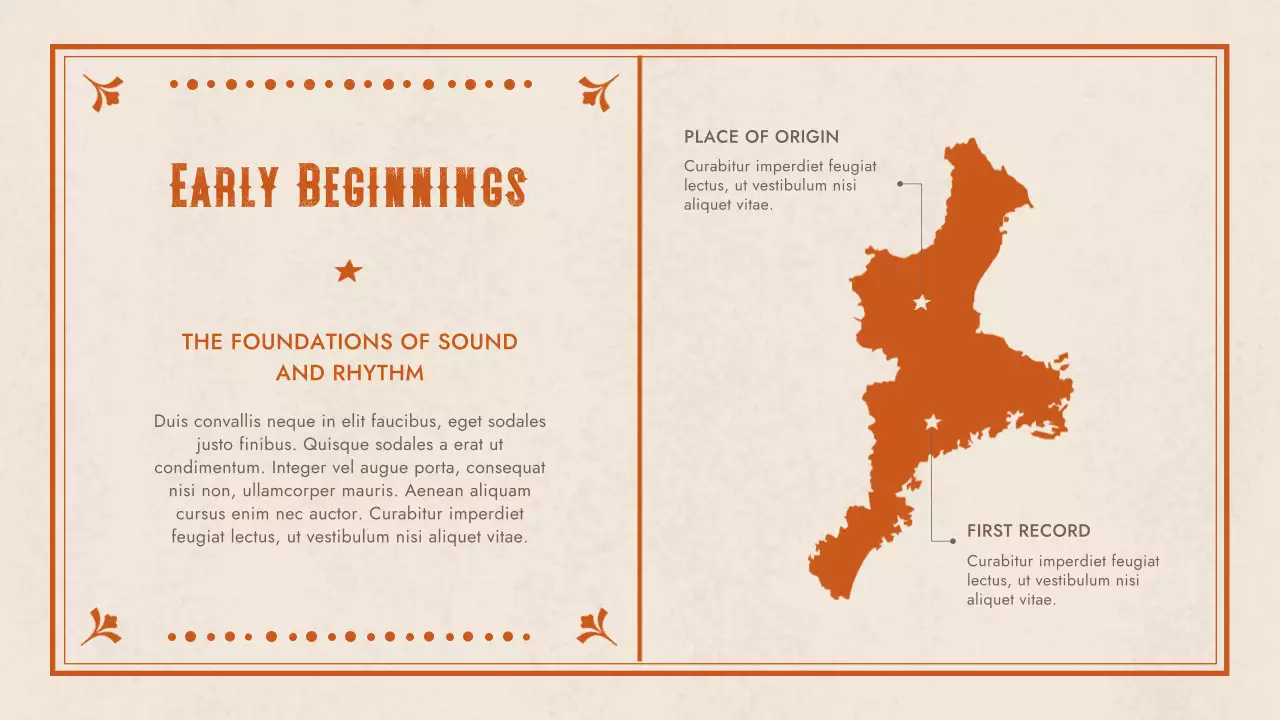 Bài thuyết trình về lịch sử âm nhạc cổ điển Orange