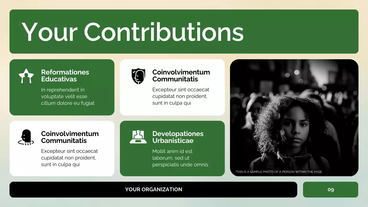 그린 모던 시민권 역사 프레젠테이션