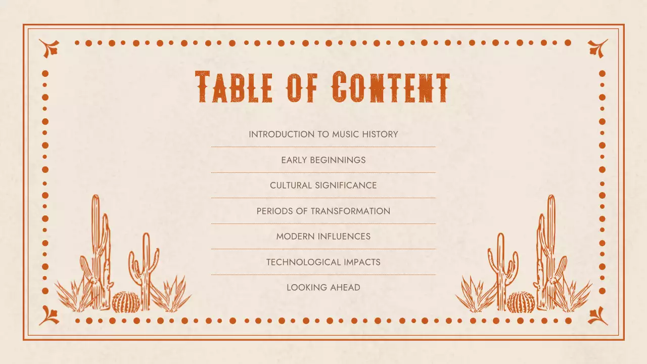 Bài thuyết trình về lịch sử âm nhạc cổ điển Orange