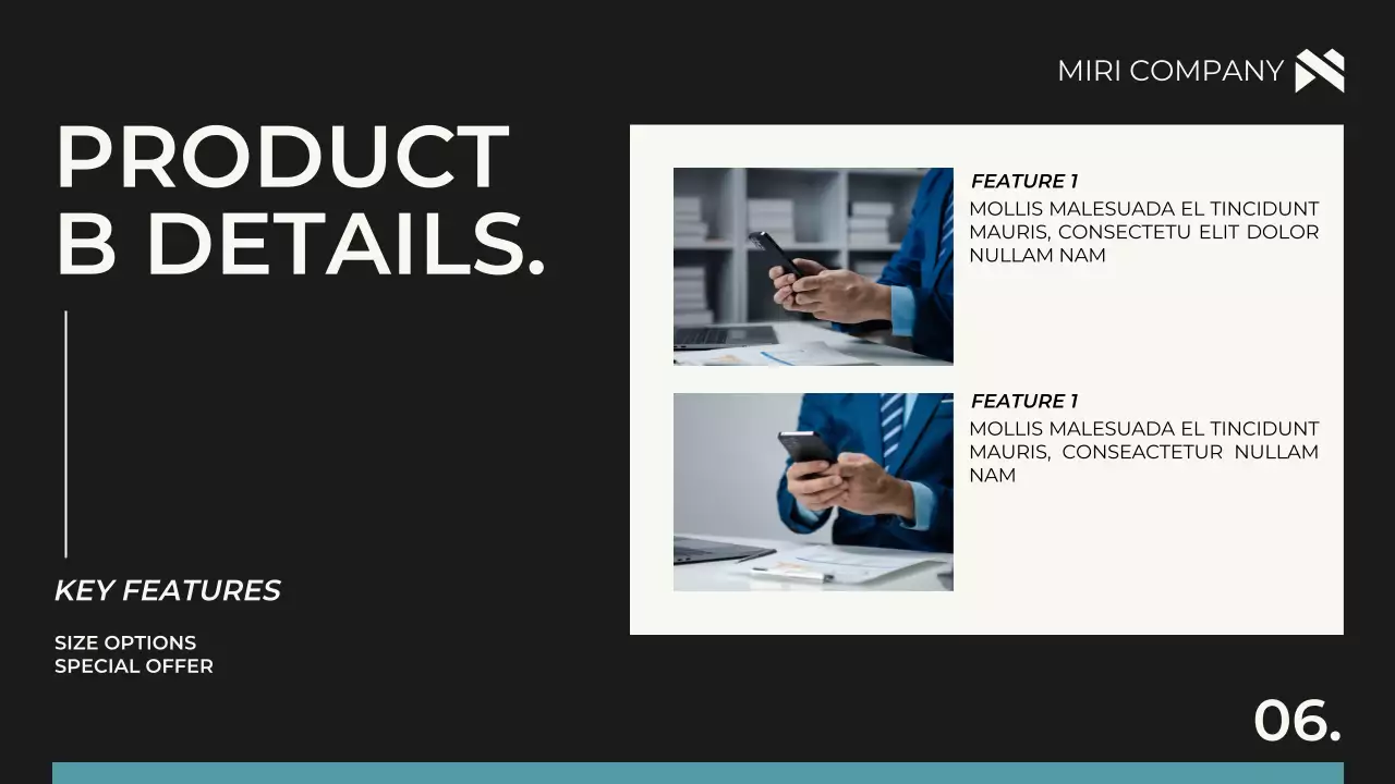 Black Modern Product Catalogue Presentation