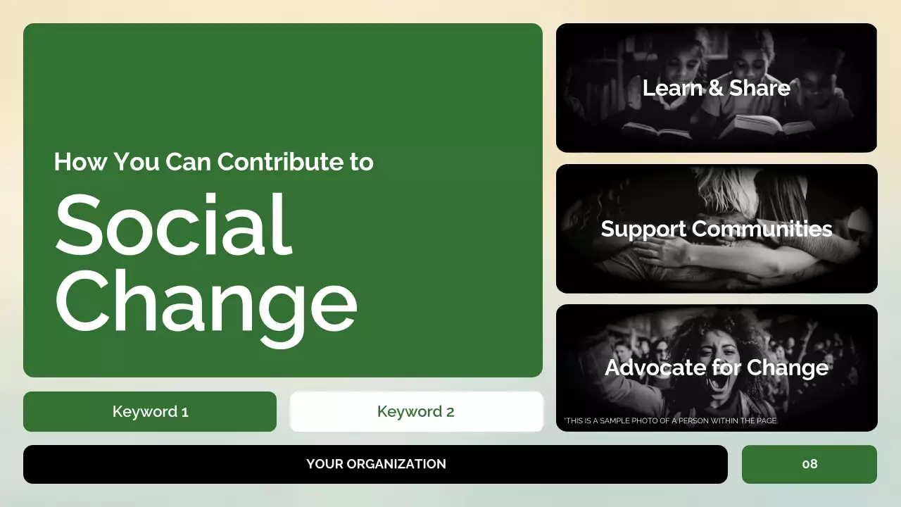 그린 모던 시민권 역사 프레젠테이션