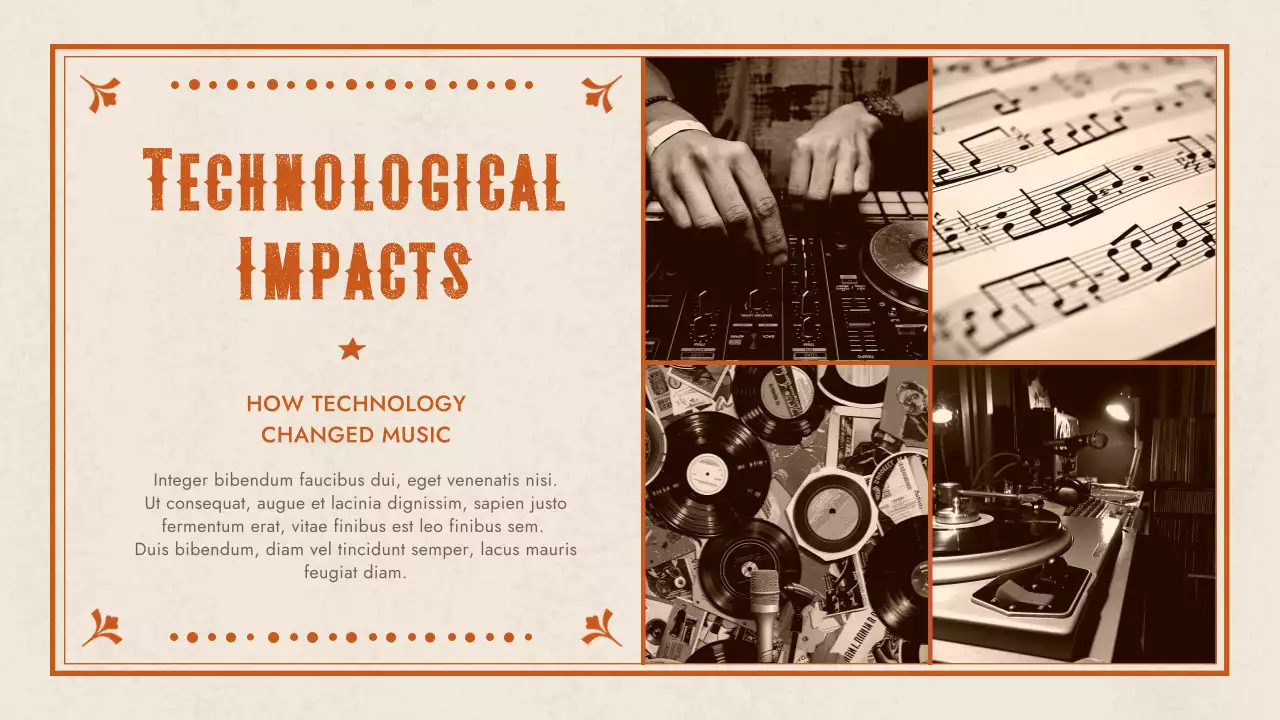 Bài thuyết trình về lịch sử âm nhạc cổ điển Orange