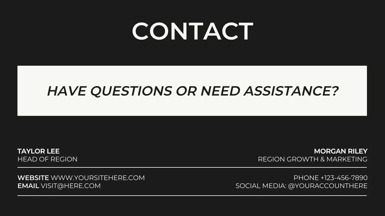 Black Modern Product Catalogue Presentation