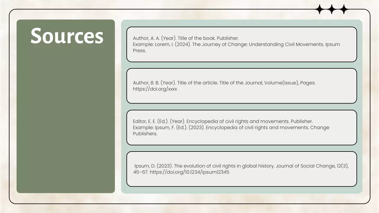 Grey Professional Civil Movements History Presentation