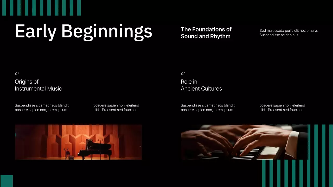 Black Modern Music History Presentation