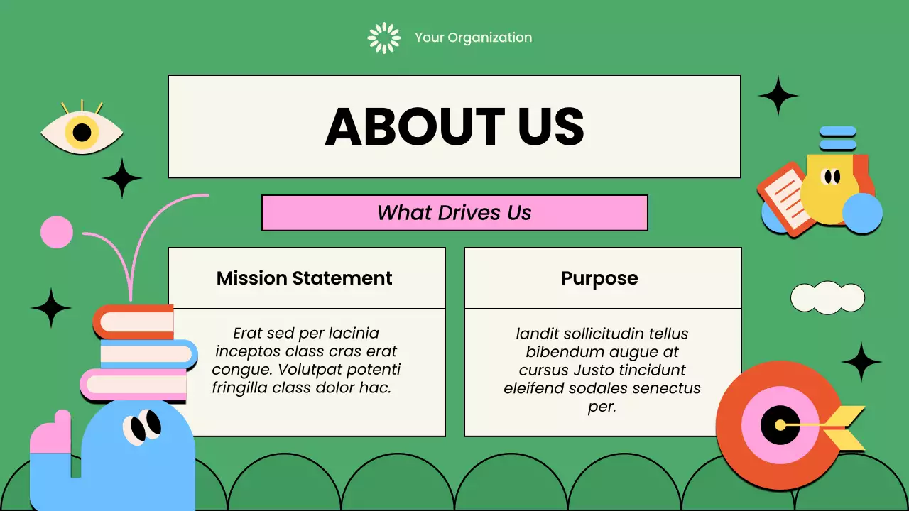 Pink Playful Non-Profit Proposal Presentation