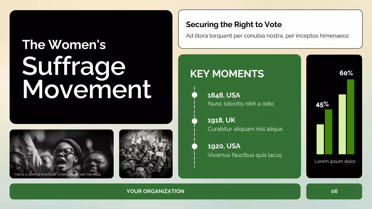 그린 모던 시민권 역사 프레젠테이션