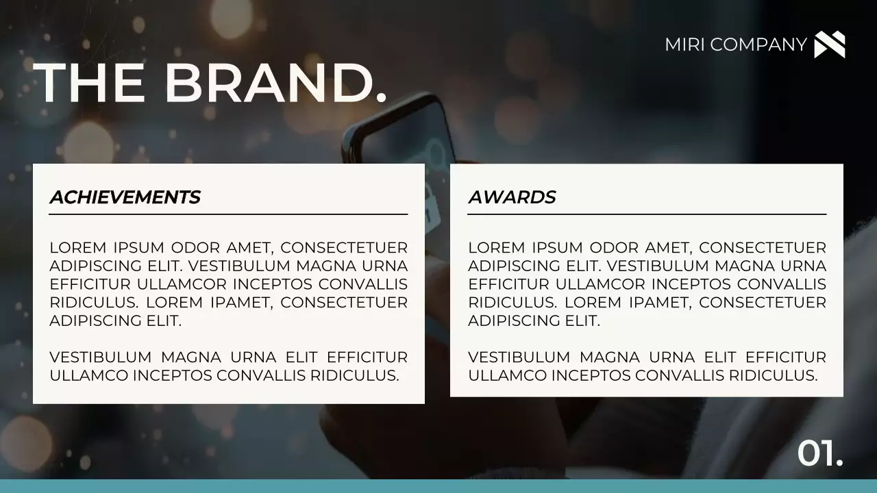 Black Modern Product Catalogue Presentation