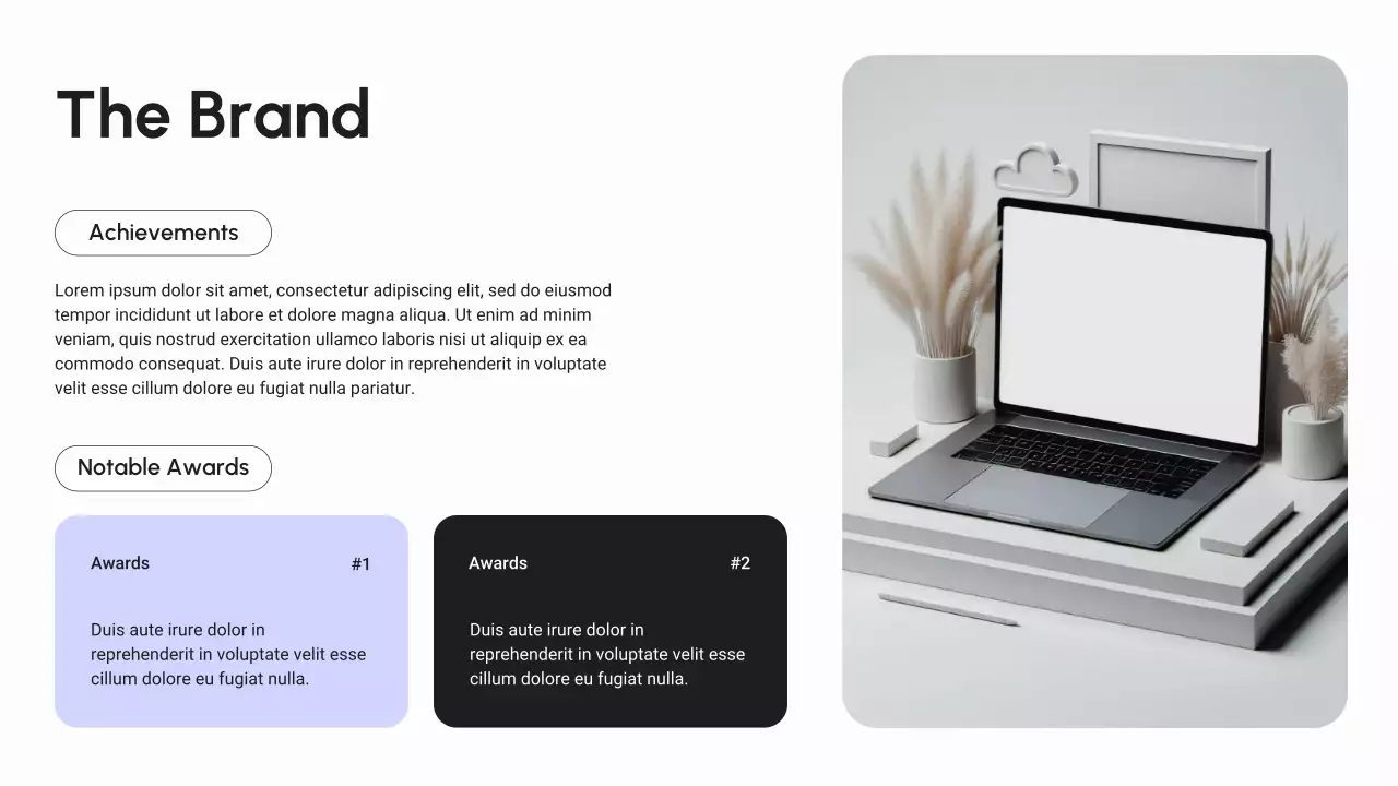 White Modern Product Catalogue Presentation