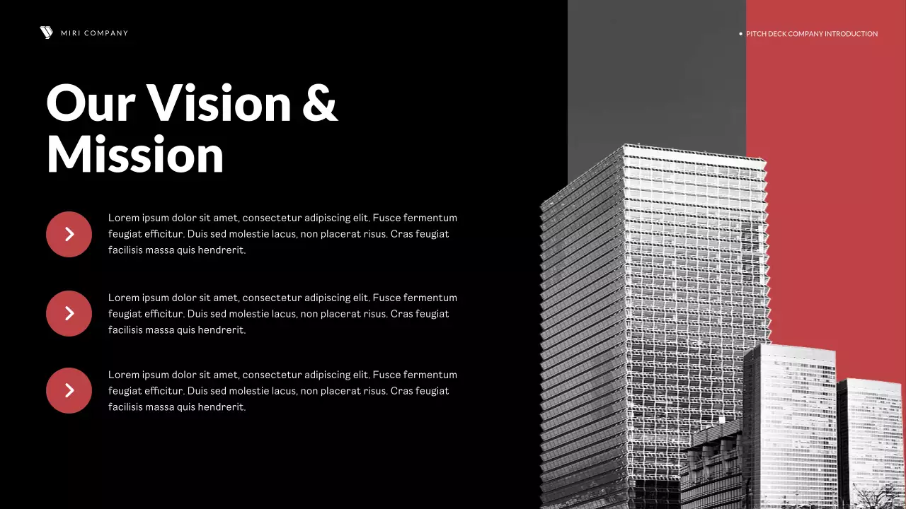 Red Modern Company Pitch Presentation