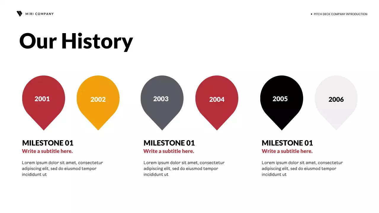 Red Modern Company Pitch Presentation