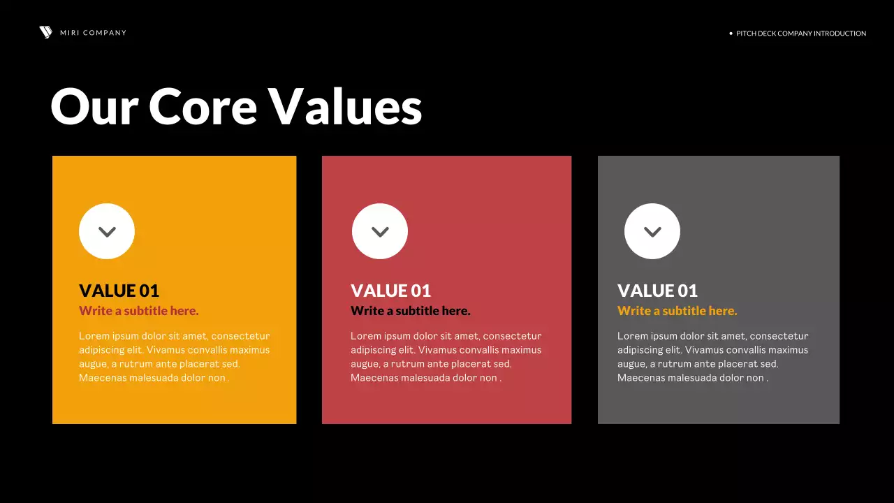 Red Modern Company Pitch Presentation