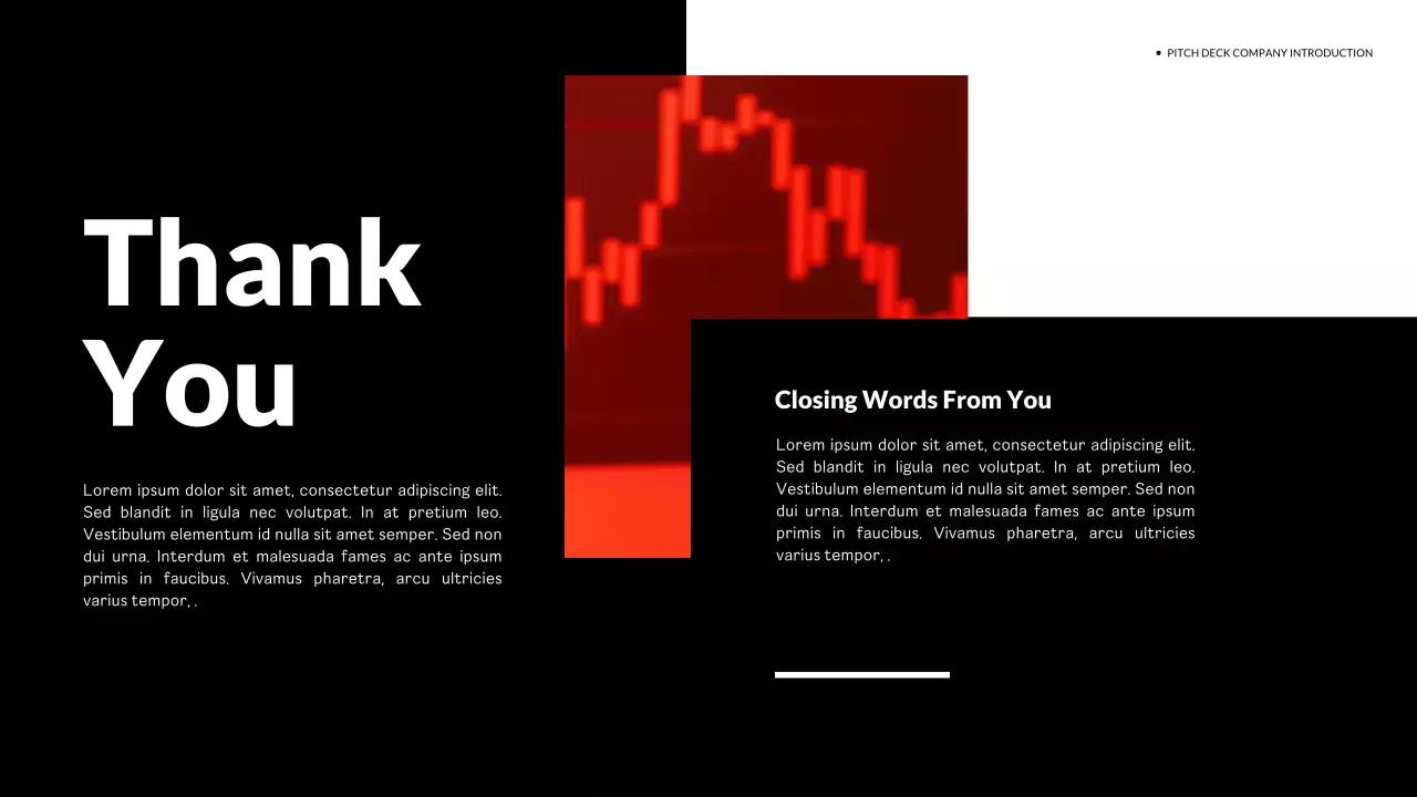 Red Modern Company Pitch Presentation