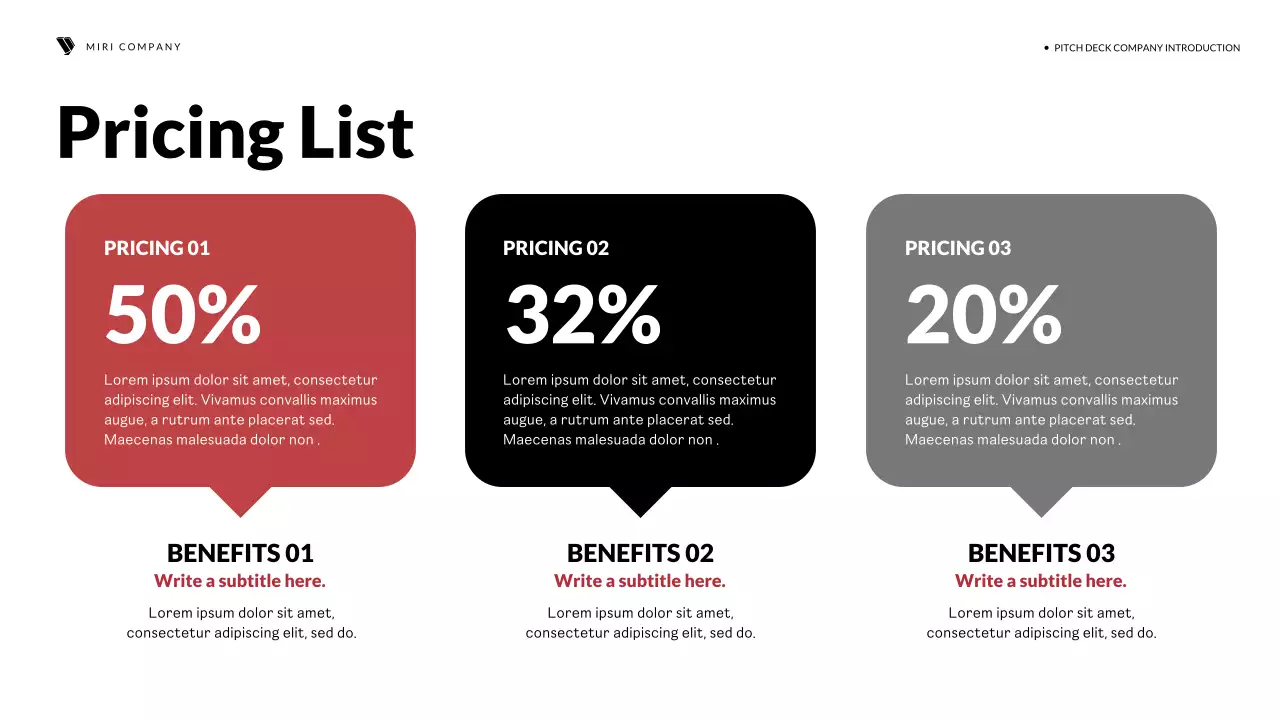 Red Modern Company Pitch Presentation