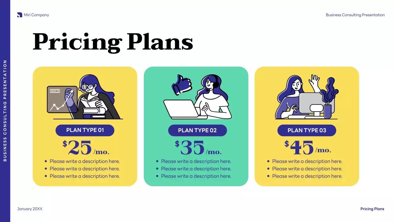 Blue Modern Business Consulting Presentation