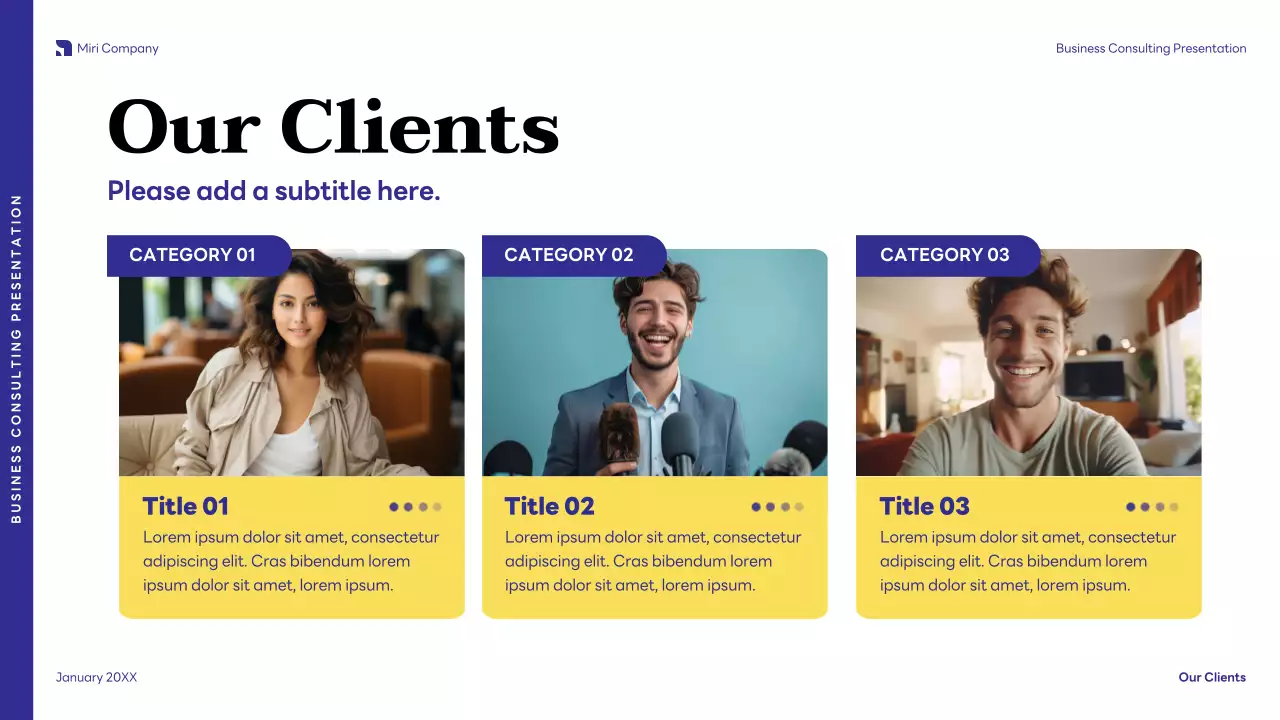 Blue Modern Business Consulting Presentation