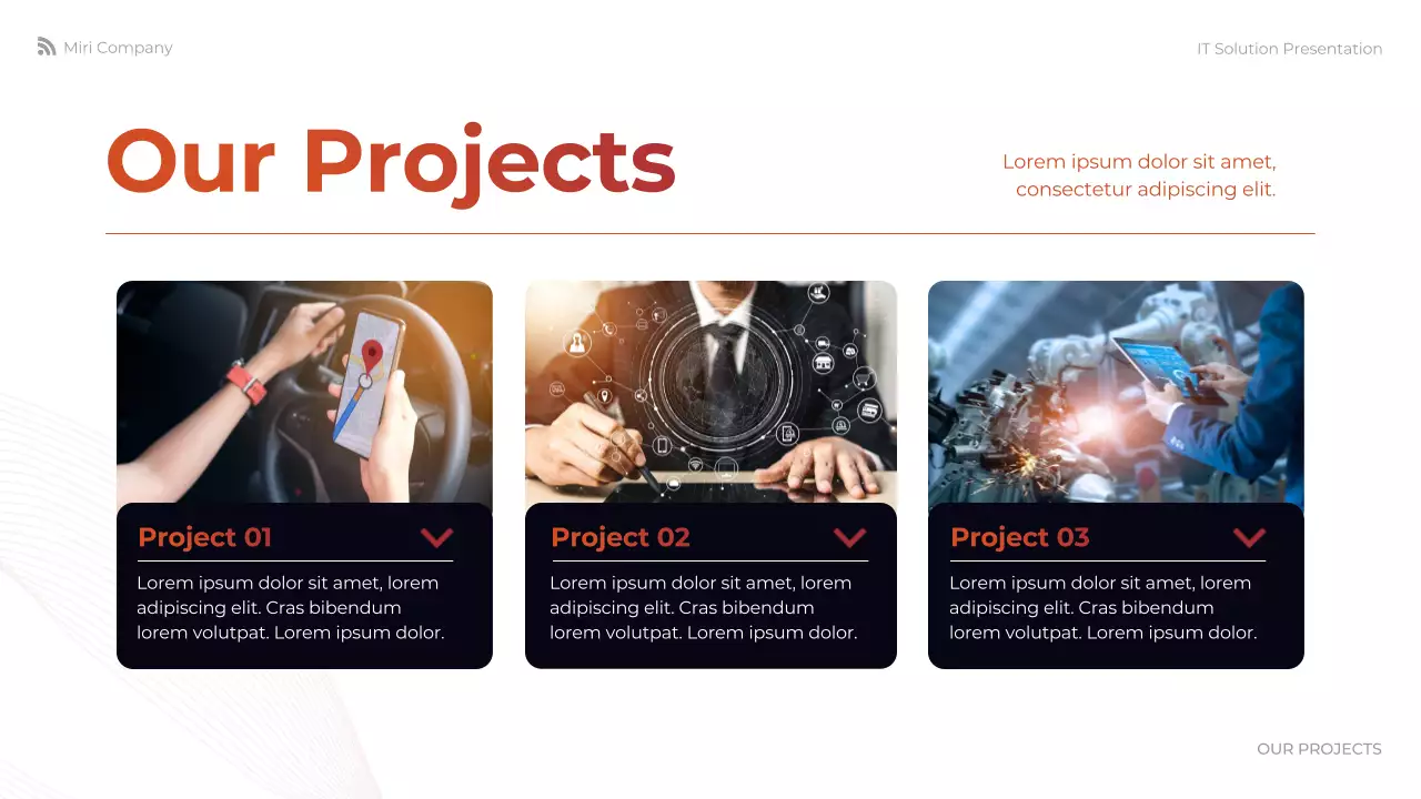 Orange Modern IT Solution Presentation